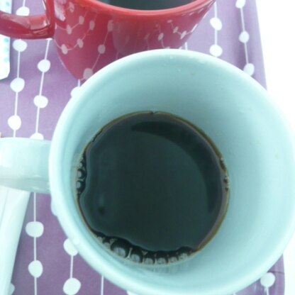 おはようございます♪今日はこのコーヒーにしようと思ってたの！
朝からガツンとコクのあるコーヒーをいただきました。ごちそうさま＾＾♪